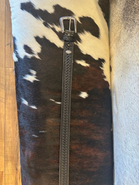 Men’s Black Leather Belt