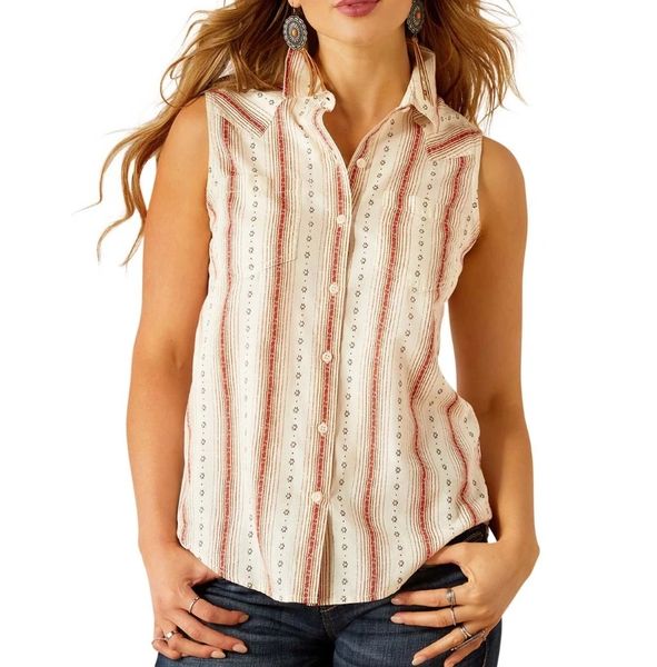 Billie Jean Shirt-Desert Stripe