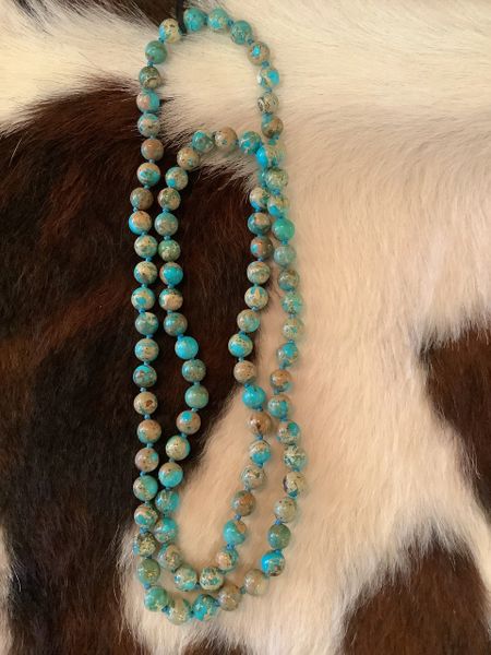 Blue Ocean Jasper Necklace