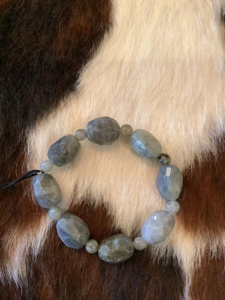 Labradorite Nugget Bracelet