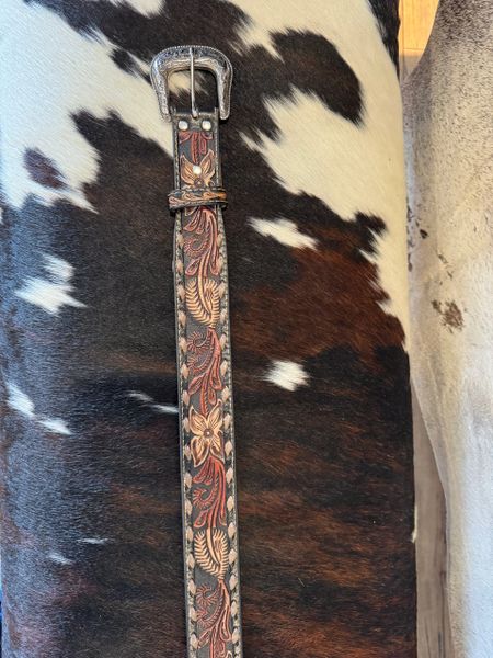 Men’s Floral Belt