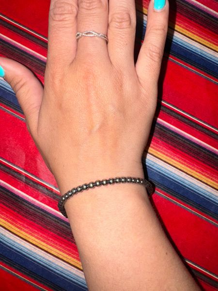 Sterling Pearl Bracelet