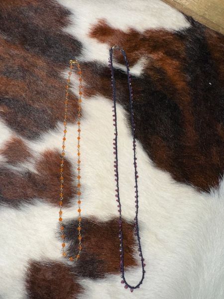 CLEARANCE Gem & Gold Chain Necklace