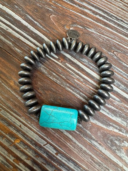 Faux Navajo Saucer Bracelet