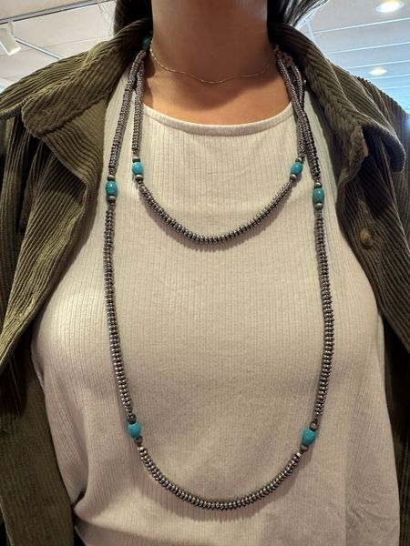 Stacked Saucer Necklace