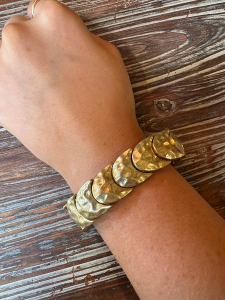 Gold Stone Bracelet