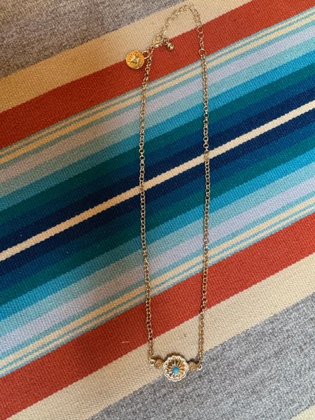 Gold Chain w/ Charm Necklace