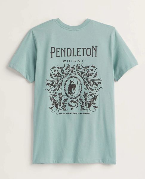 Seafoam Pendleton Whisky Graphic Tee