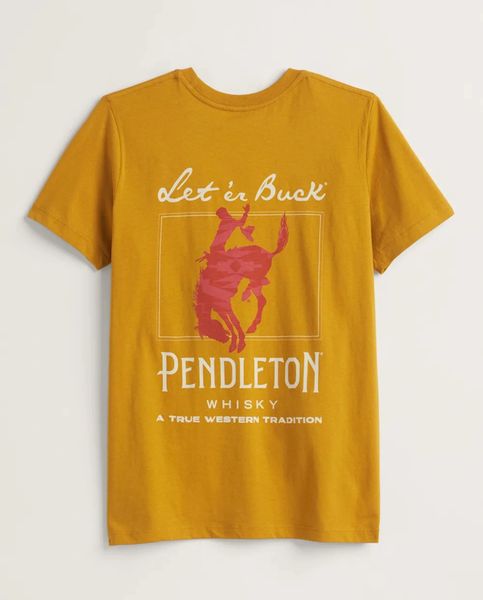 Gold Pendleton Whisky Graphic Tee