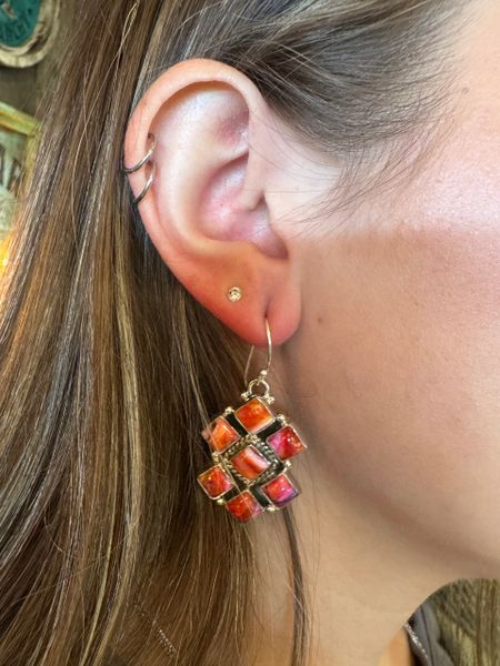 Pink Mojave Earrings