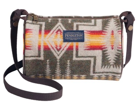 Pendleton Harding Olive Barrel Bag