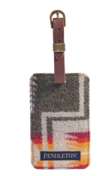 Pendleton Harding Olive Luggage Tag