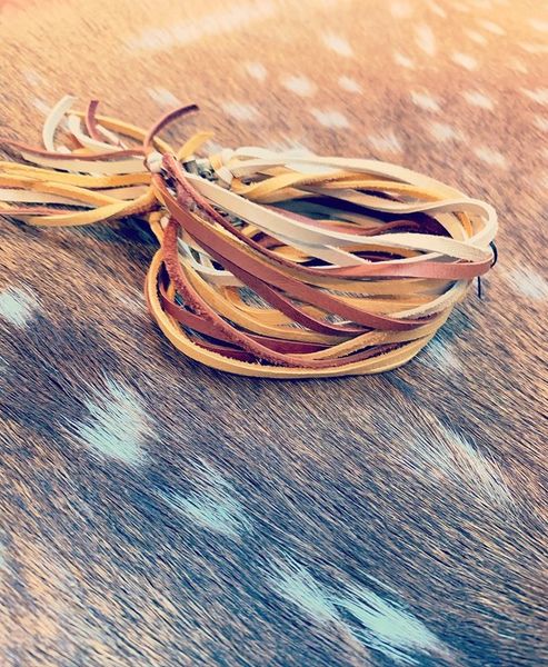 CLEARANCE Deerskin Leather Bracelet