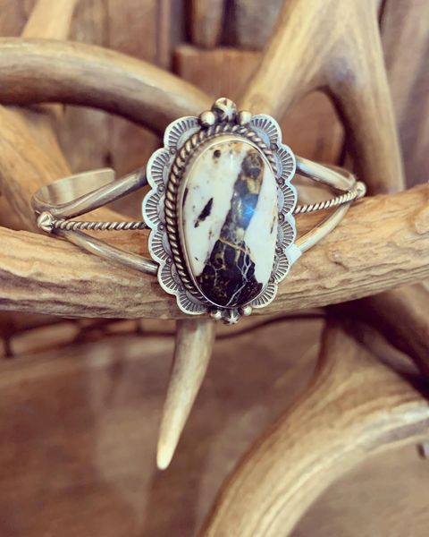 White Buffalo Cuff