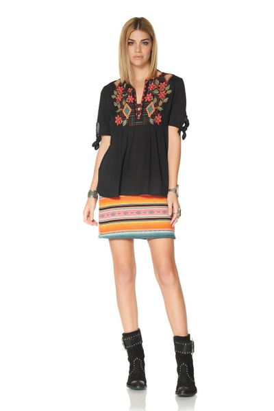 CLEARANCE Plains Quill Top