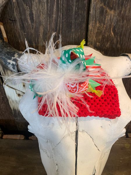 CLEARANCE Ostrich X-Mas Hat