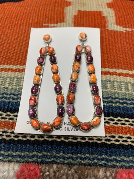 Spiny Oyster Earrings