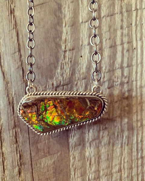 Fire Opal Necklace