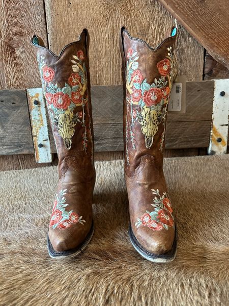 Corral deer skull on sale boots