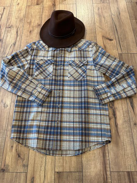 Canyon Shirt Brown/Blue