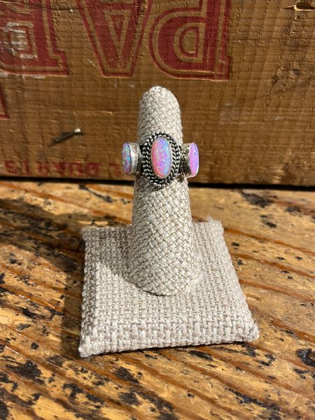 Pink Opal Ring