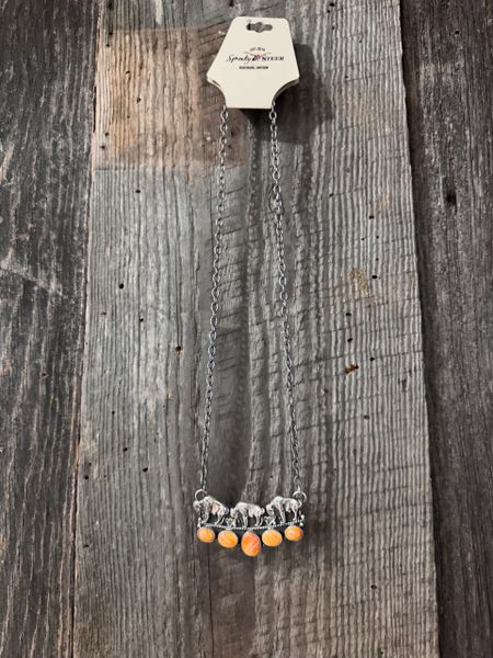 Buffalo Spiny Oyster Necklace