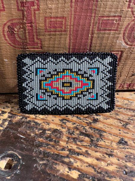 Beaded Belt Buckle