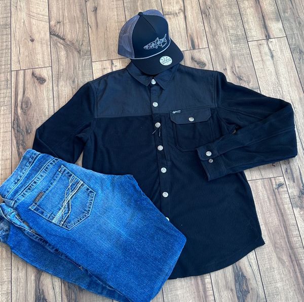 CLEARANCE Hudson Fleece Snap Shirt