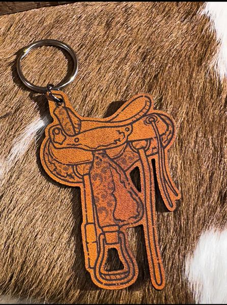 Saddle Keychain