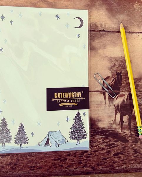 Camping Notepad