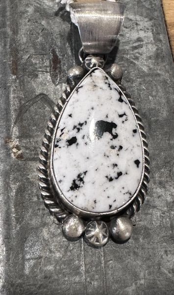 White Buffalo Pendant