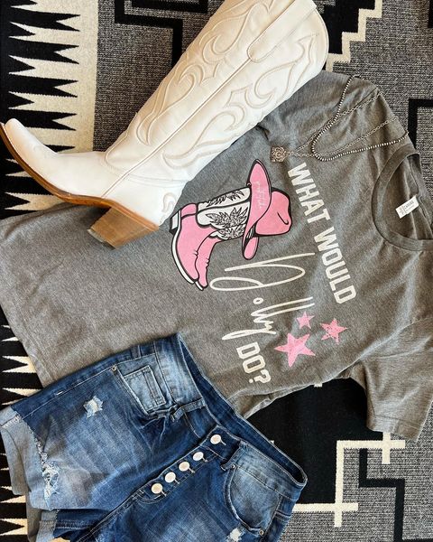 CLEARANCE What Would Dolly Do Tee
