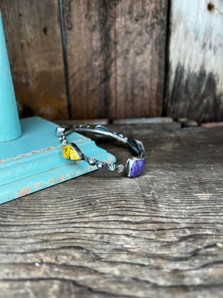 Multi Stone Bangle