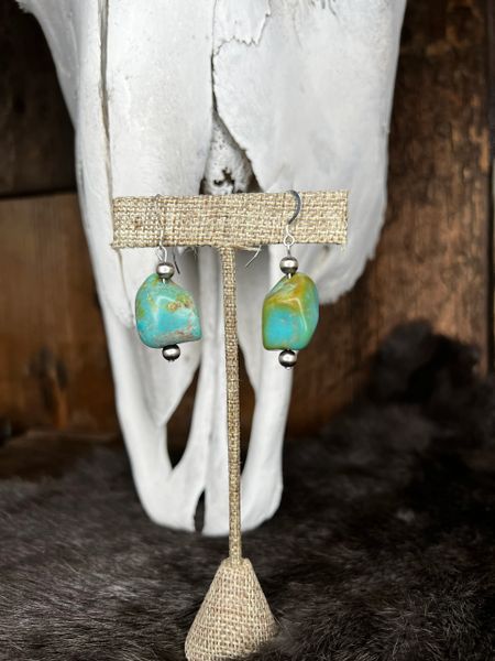 Navajo & Turquoise Stone Dangles