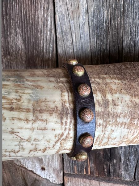 CLEARANCE Round Studded Cuff