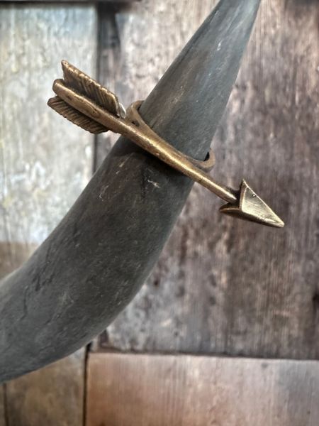 CLEARANCE Arrow Ring Bronze