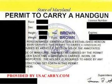 Maryland Wear and Carry Permit Training in Baltimore County