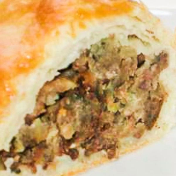 Sausage and Cabbage Pie