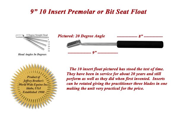 Capps Bit Seat Float, 10 Insert