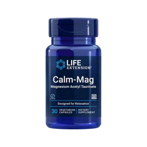 CalmMag, Magnesium Acetyl Taurinate, Life Extension