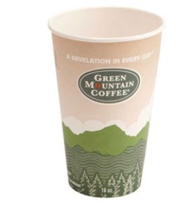 Green Mountain 16 oz Hot Cups: 1000 per Case