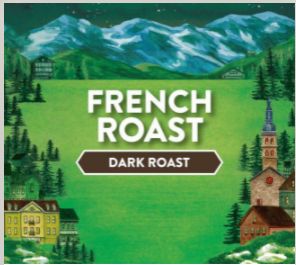 GREEN MOUNTAIN COFFEE FRENCH ROAST GROUND COFFEE 50 2.2OZ BAG