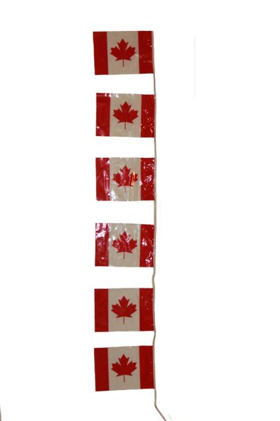 CANADA PLASTIC FLAG BOUNTING .. NEW AND IN A PACKAGE