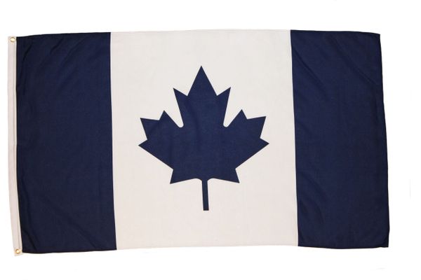 CANADA BLUE 3' X 5' FEET PICTURE FLAG BANNER.. NEW