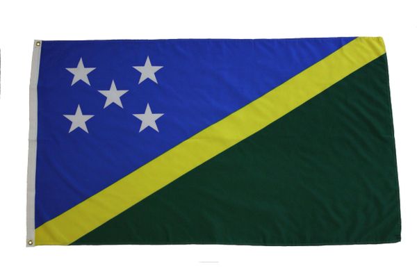 SOLOMON ISLANDS LARGE 3' X 5' FEET COUNTRY FLAG BANNER