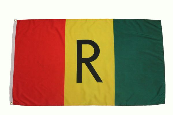 RWANDA OLD 3' X 5' Feet Country FLAG BANNER