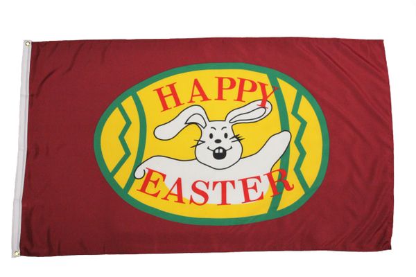 HAPPY EASTER - FLAG 3 X 5 Feet
