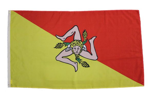 Sicily - Island Region of Italy 3' x 5' Feet Flag Banner .New …