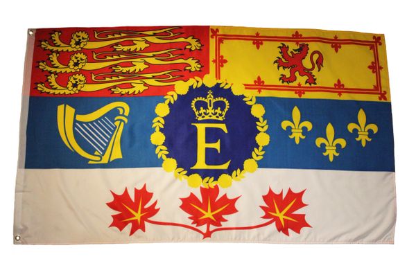 CANADA ROYAL STANDARD Large 3' X 5' Feet FLAG BANNER