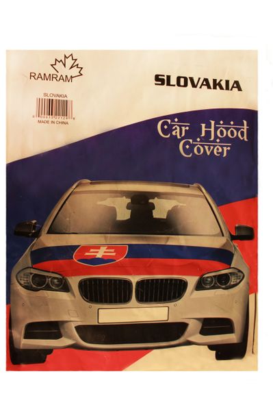 SLOVAKIA Country Flag CAR HOOD COVER